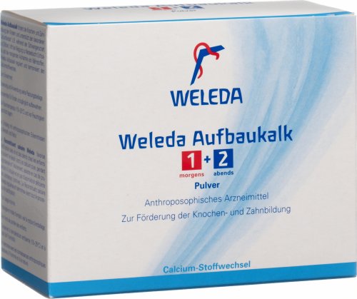 Weleda Aufbaukalk 1+2 Pulver 2x 100g in der Adler Apotheke