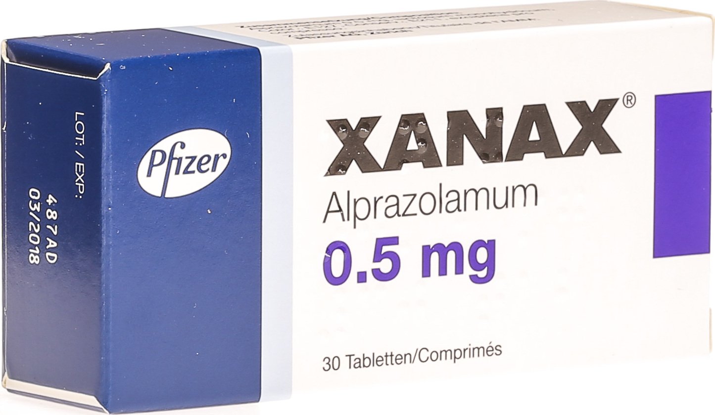 Xanax 0.5mg 30 Tabletten in der Adler Apotheke
