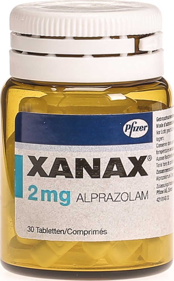 Xanax 2mg 20 Tabletten in der Adler Apotheke