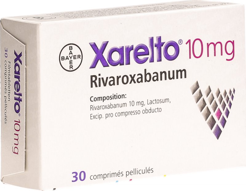 Xarelto 10mg 30 Filmtabletten in der Adler Apotheke