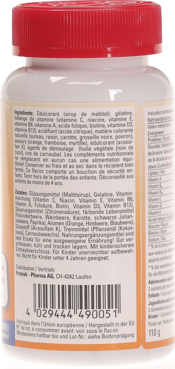 Yayabears Multivitamin 60 Gummibären in der Adler Apotheke