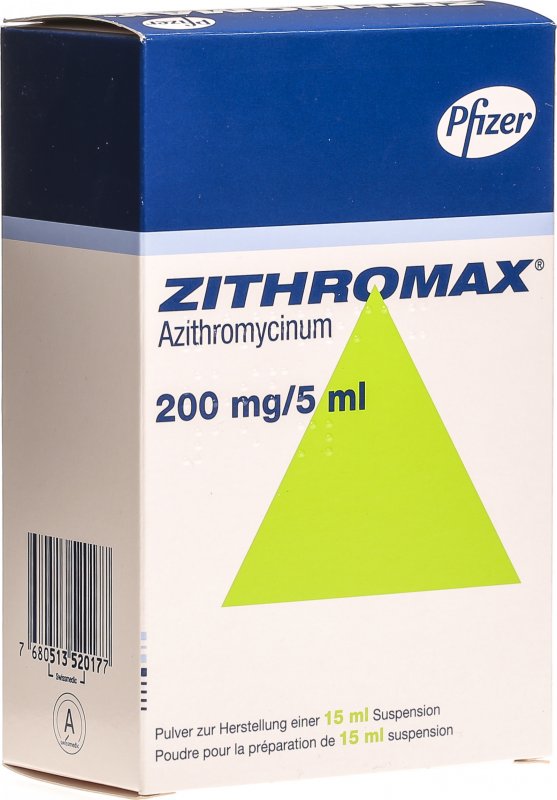 Zithromax 200mg/5ml 15ml Suspension in der Adler Apotheke