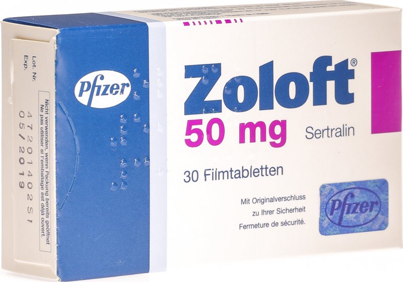 Zoloft 50mg 30 Filmtabletten in der Adler Apotheke