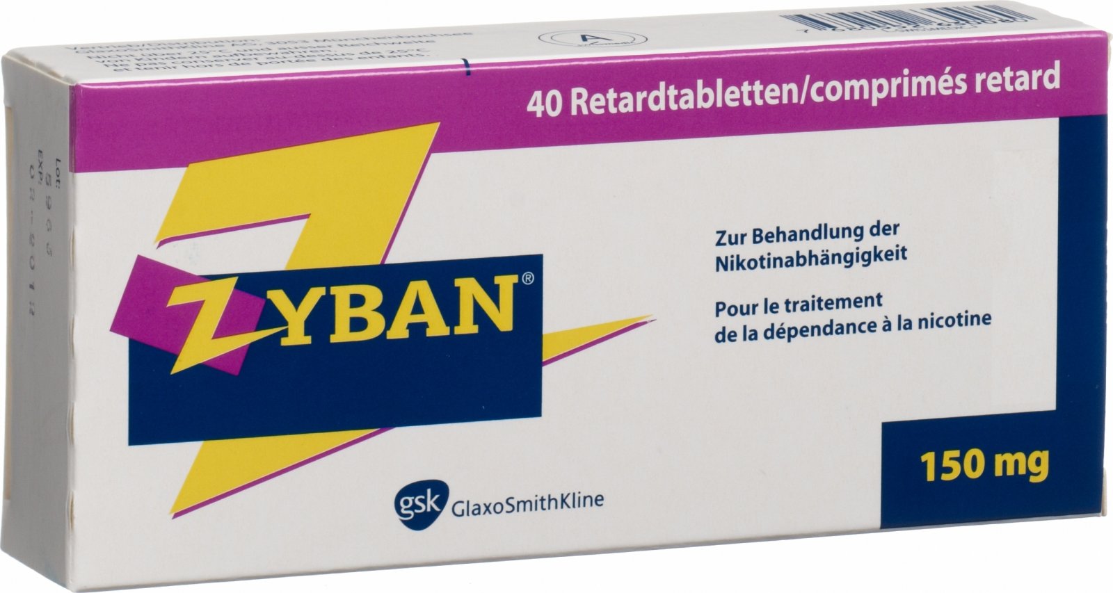Zyban 150mg 40 Retardtabletten in der Adler Apotheke