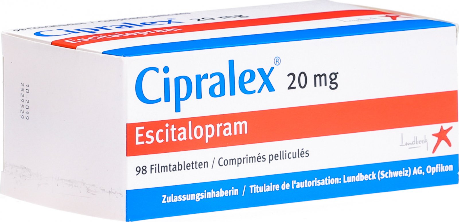 Cipralex Filmtabletten 20mg 98 Stück in der Adler Apotheke