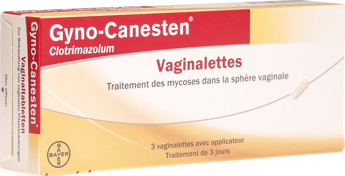 Gyno Canesten 200mg 3 Vaginaltabletten in der Adler Apotheke