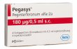 Pegasys Injektionslösung 180mcg/0.5ml 4 Fertigspritzen 0.5ml