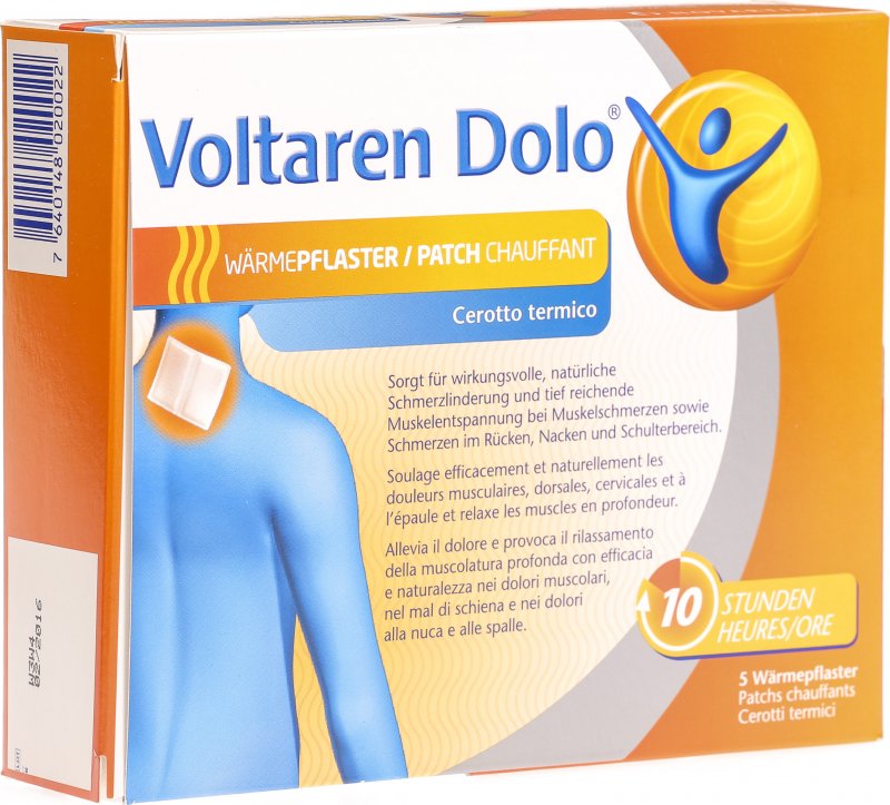 Voltaren Dolo Wärmepflaster 5 Stück in der Adler Apotheke
