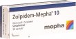 Zolpidem Mepha Lactabs 10mg 30 Stück