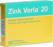 Zink Verla Filmtabletten 20mg 50 Stück