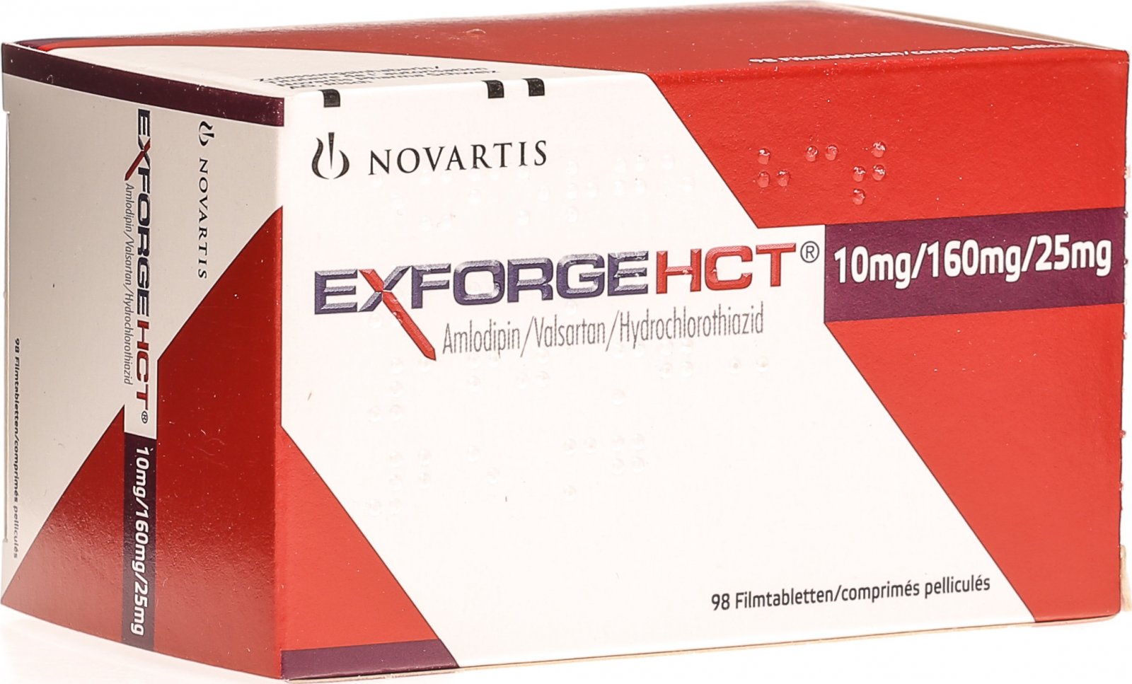 HCT Filmtabletten 10mg/160mg/25mg 98 Stück in der Adler Apotheke