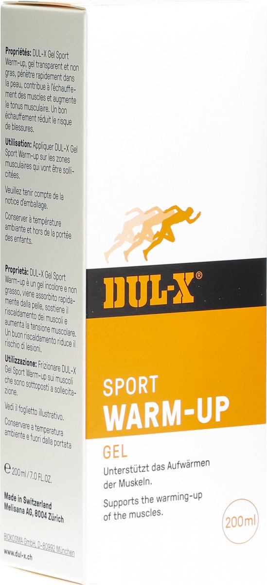 Dul X Gel Sport Warmup 200ml in der Adler Apotheke