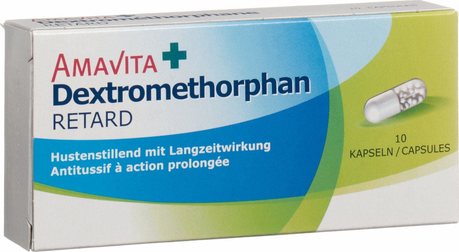 Amavita Dextromethorphan Retard Kapseln 10 Stück in der Adler Apotheke