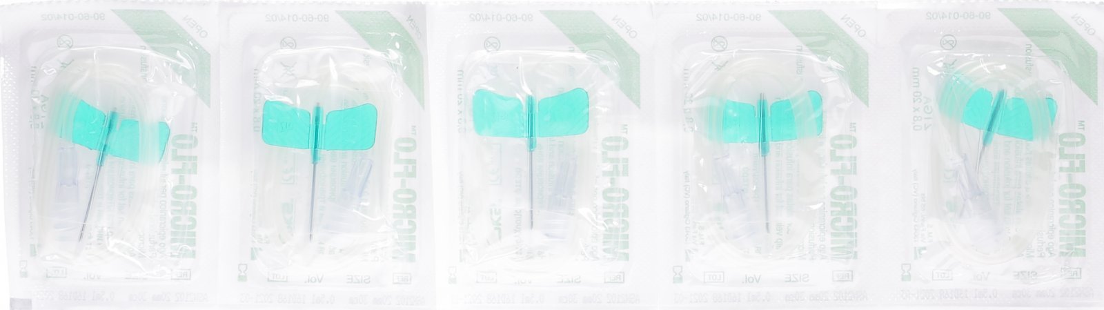 Jzoowar 100 Stück Butterfly Nadeln - Medizinisches Blutentnahme Set