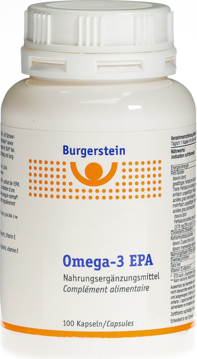 Burgerstein Omega3 EPA 100 Kapseln in der Adler Apotheke