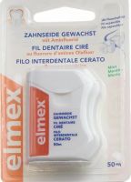 Product picture of Elmex dental floss 50m waxed mint