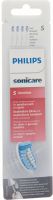 Produktbild von Philips Sonicare Ersatzbürsten Sensitive HX 6054/07, 4 Stück