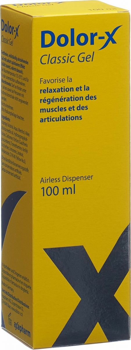Dolor-x Classic Gel 100ml in der Adler Apotheke