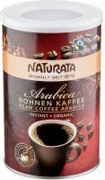 Produktbild von Naturata Kaffee Bohnen Arabica Instant Dose 100g