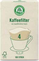 Produktbild von Lebensbaum Kaffeefilter Grösse 4 100 Stück