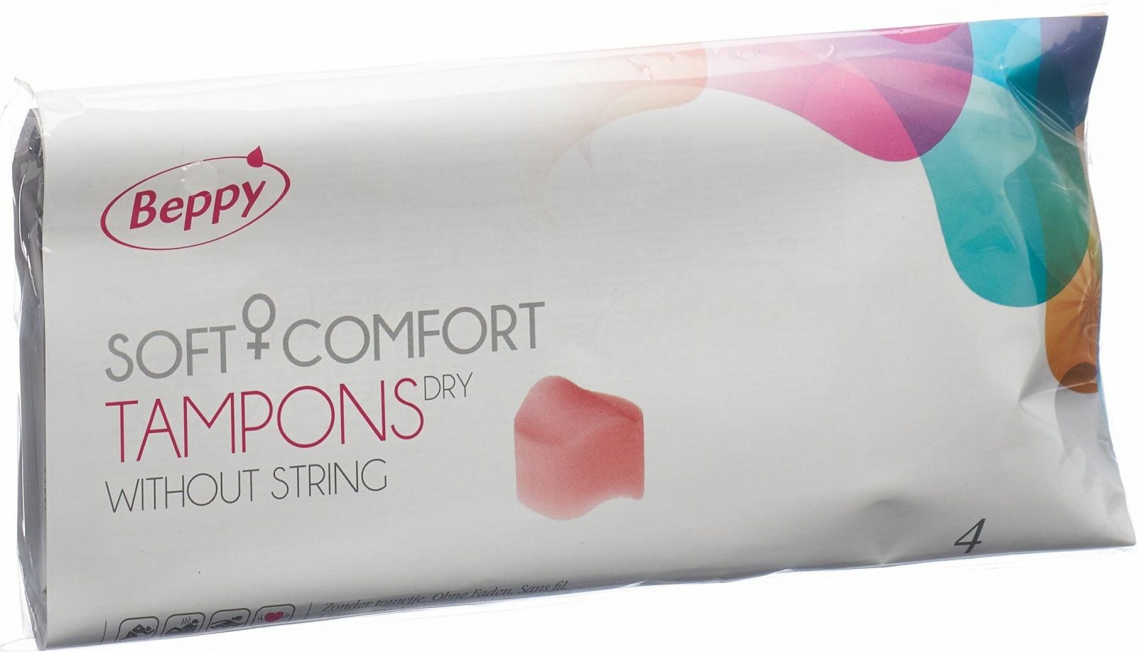 Beppy Soft Comfort Tampons Dry 4 Stück in der Adler Apotheke