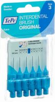 Product picture of Tepe Interdental Brush 0.6mm Blue Blister 6 Pieces