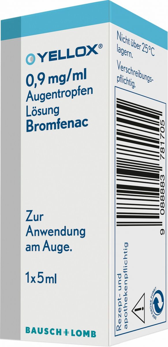Yellox Augentropfen 0.9mg/ml 5ml in der Adler Apotheke
