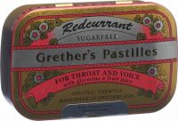 Produktbild von Grether’s Pastilles Redcurrant Zuckerfrei Dose 110g