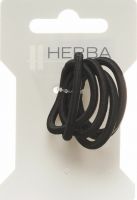 Produktbild von Herba Haarbinder 3.8cm Schwarz 6 Stück