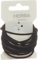 Produktbild von Herba Haarbinder 4.2cm Schwarz 16 Stück