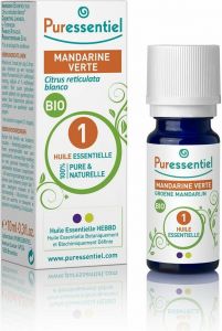 Produktbild von Puressentiel Mandarine ätherisches Öl Bio 10ml
