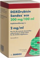 Produktbild von Doxorubicin Sandoz Eco 200mg/100ml 100ml
