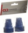 Produktbild von Ossenberg Krückenkapsel 16mm Blau 1 Paar