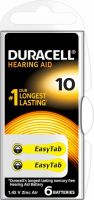 Produktbild von Duracell Easytab Batt 10 Zinc Air D6 1.4v 6 Stück