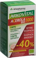 Produktbild von Acerola Tabletten Bio Duo 2x 30 Stück