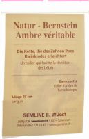 Produktbild von Kern Natur Bernstein Barockkette 35cm Bebe