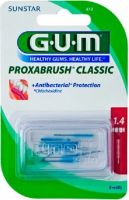 Image du produit Gum Sunstar Proxabrush Iso 4 1.4mm Rose 8 pièces