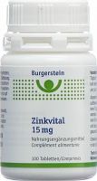 Produktbild von Burgerstein Zinkvital 100 Tabletten