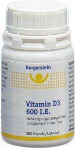 Produktbild von Burgerstein Vitamin D3 100 Kapseln