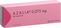 Produktbild von Azalia Filmtabletten 0.075mg 3x 28 Stück