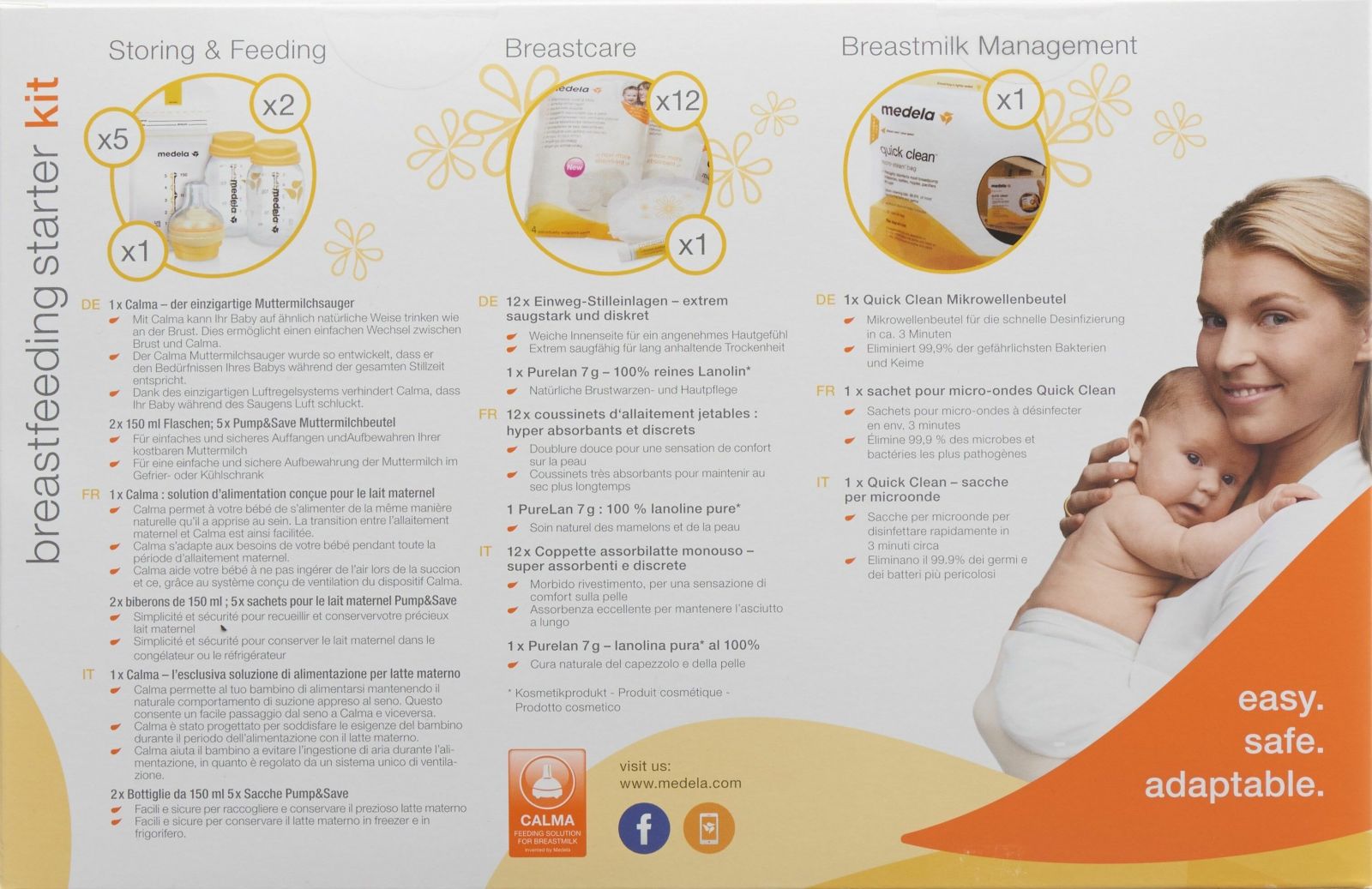 Medela Starter Kit Breastfeeding in der Adler Apotheke