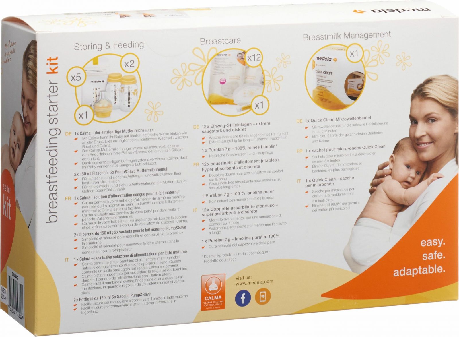 Medela Starter Kit Breastfeeding in der Adler Apotheke