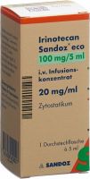 Produktbild von Irinotecan Sandoz Eco 100mg/5ml Durchstechflasche 5ml