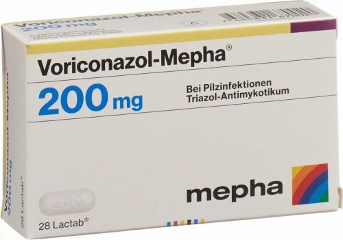 Voriconazol Mepha Lactab 200mg 28 Stück in der Adler Apotheke