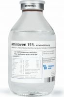 Produktbild von Aminoven Infusionslösung 15% 10 Glasflasche 250ml