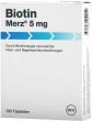 Product picture of Biotin Merz Tabletten 5mg 100 Stück