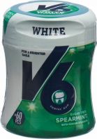Produktbild von V6 White Kaugummi Spearmint Dose 60 Stück