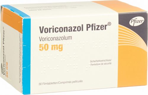 Voriconazol Pfizer Filmtabletten 50mg 56 Stück in der Adler Apotheke