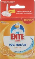 Produktbild von Wc Ente Deo Bloc Duftstein Active Citus Nachfüller 2x 40g