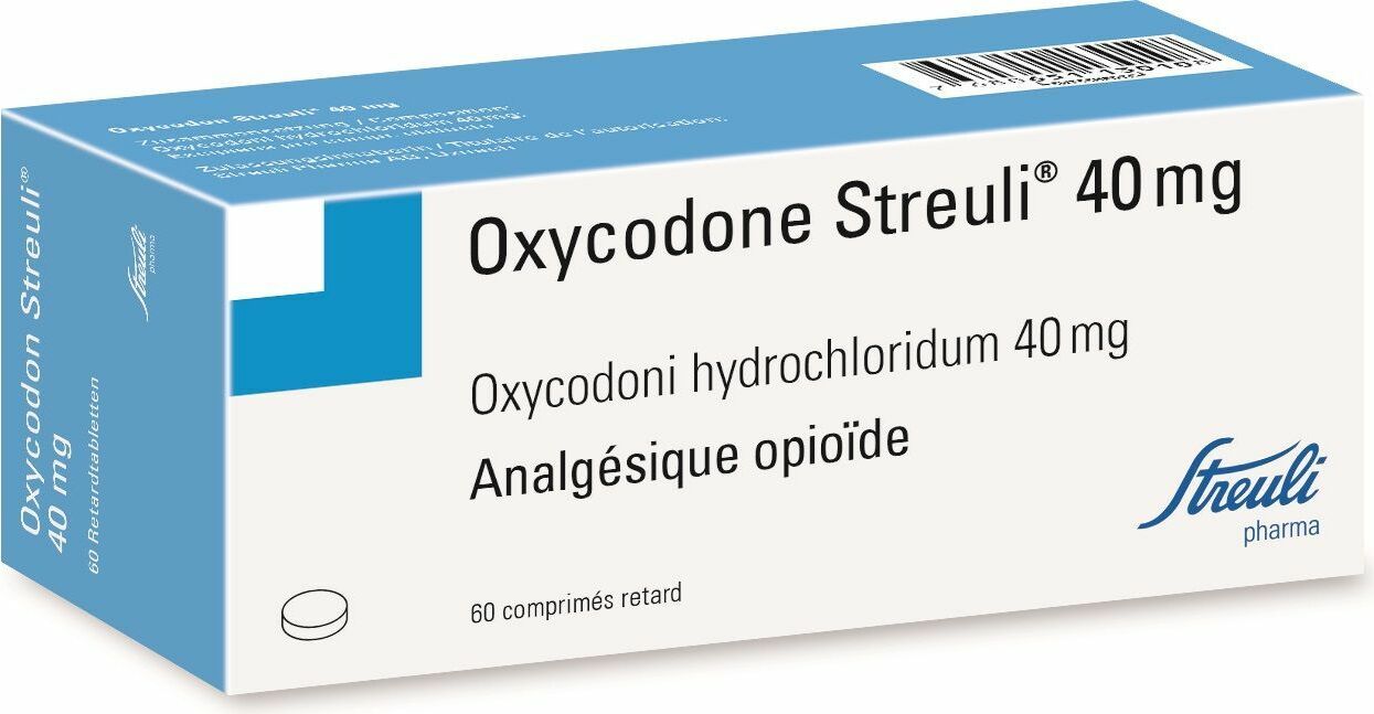 Oxycodon Streuli Retard Tabletten 40mg 60 Stück in der Adler Apotheke Oxycodon Streuli Retard Tabletten 40mg 60 Stück in der Adler Apotheke